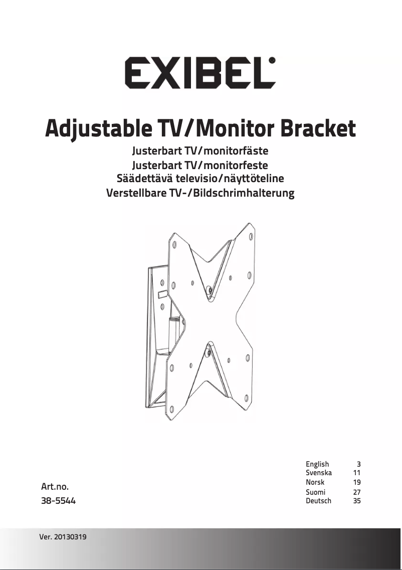 Image de la première page du manuel de l'appareil 38-5544