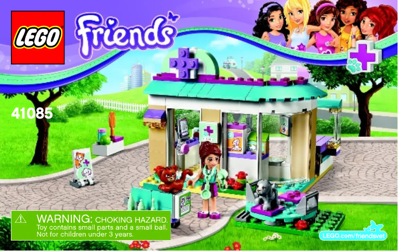 Page n°1 - Manuel utilisateur Lego Friends 41085