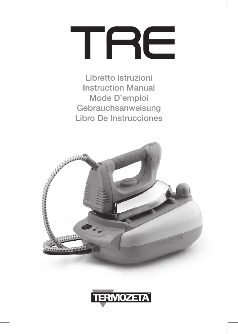 Page 1 de la notice Manuel utilisateur Termozeta TRE 74347V