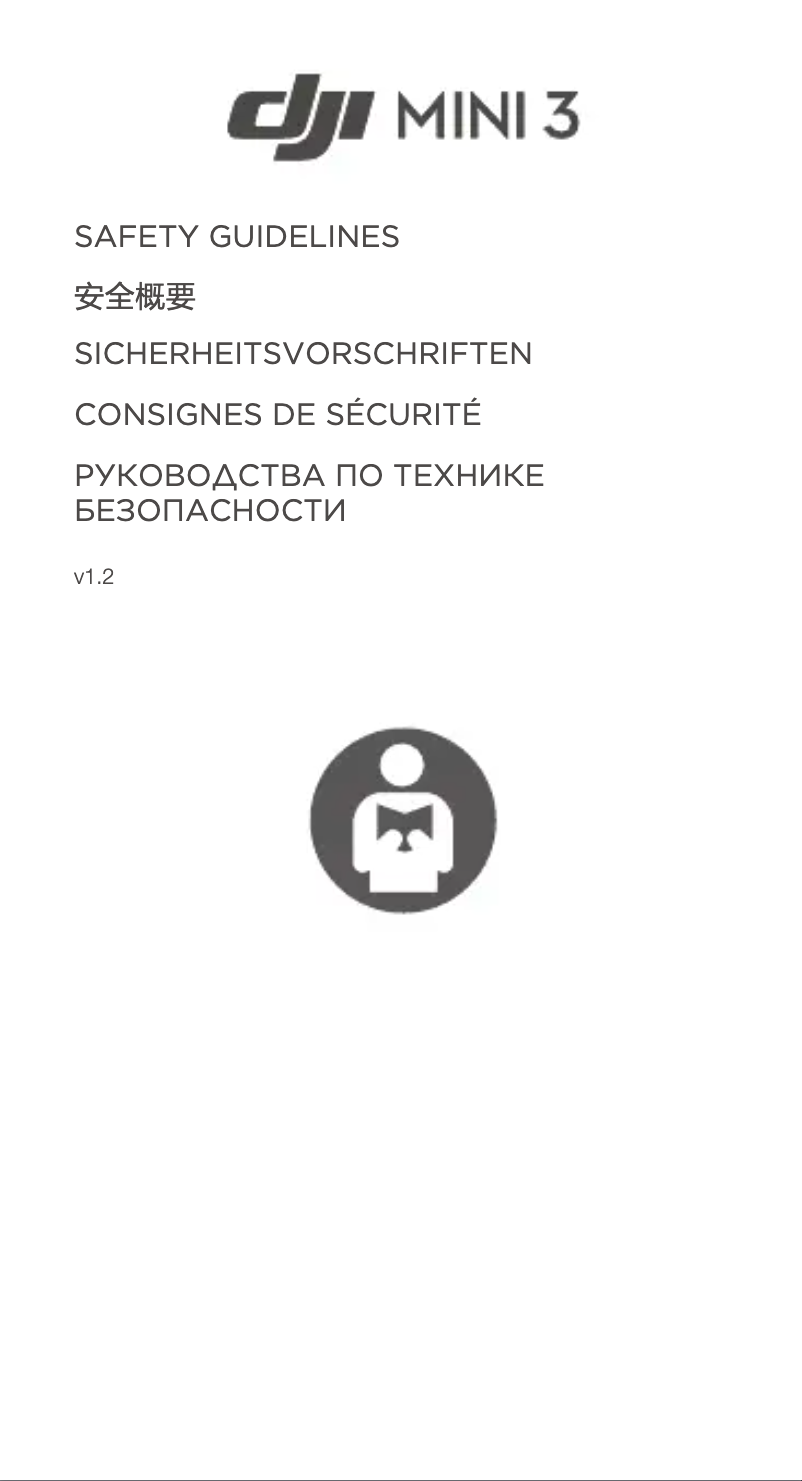 Image de la première page du manuel de l'appareil Mini 3