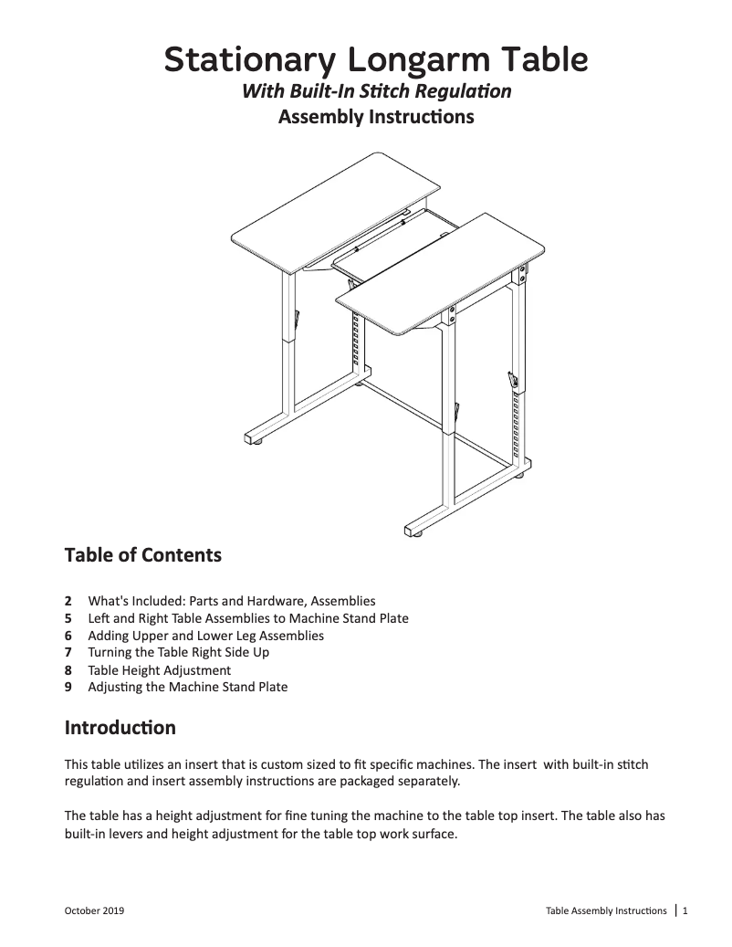 Image de la première page du manuel de l'appareil Regent