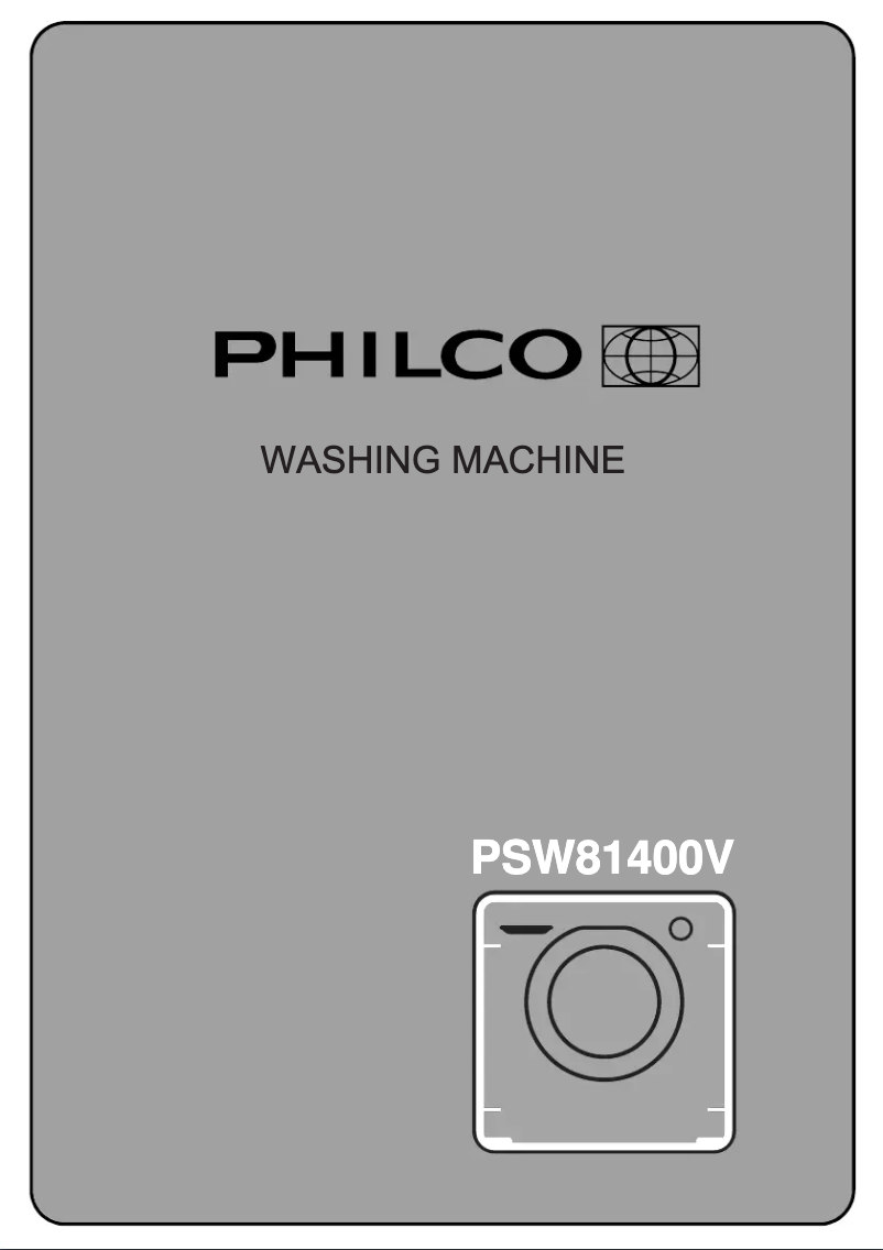 Page 1 de la notice Manuel utilisateur Philco PSW81400V