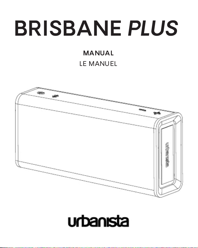 Image de la première page du manuel de l'appareil Brisbane Plus