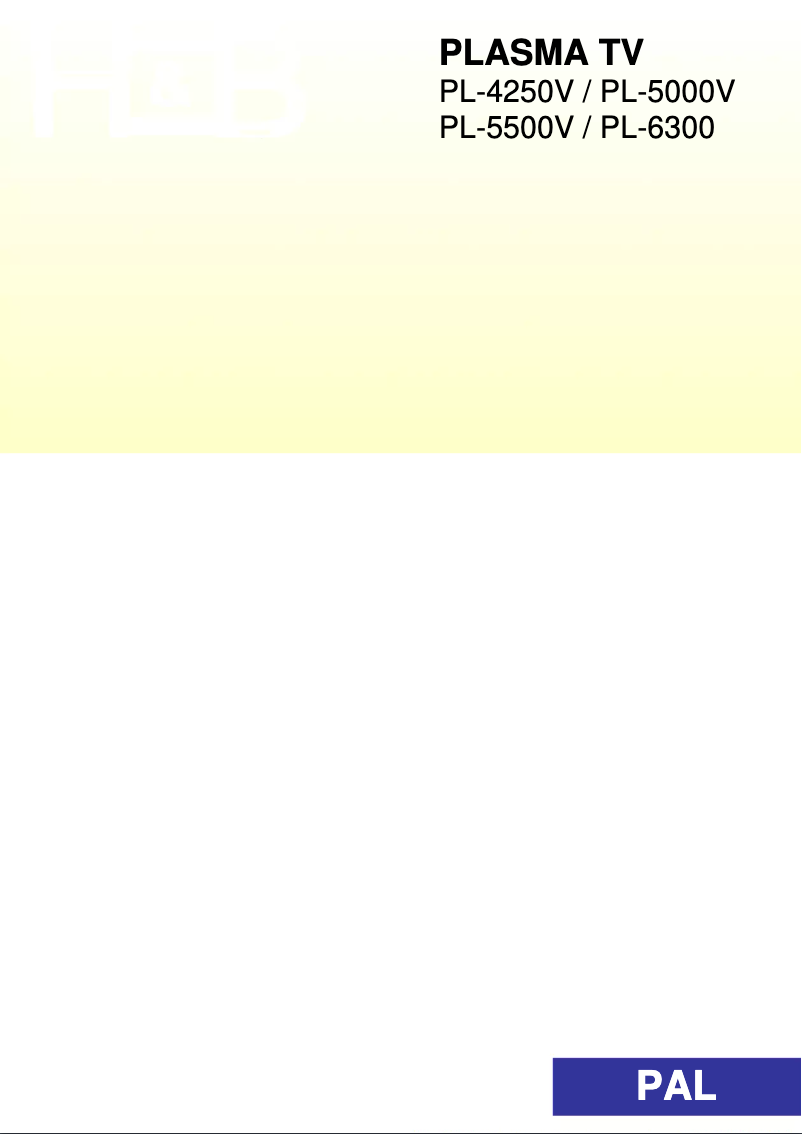 Image de la première page du manuel de l'appareil PL-5000V