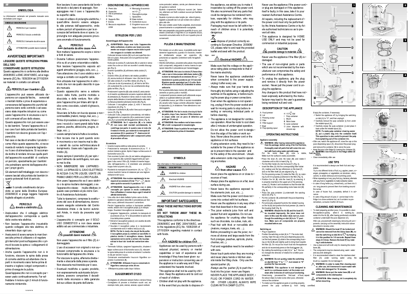 Image de la première page du manuel de l'appareil 176