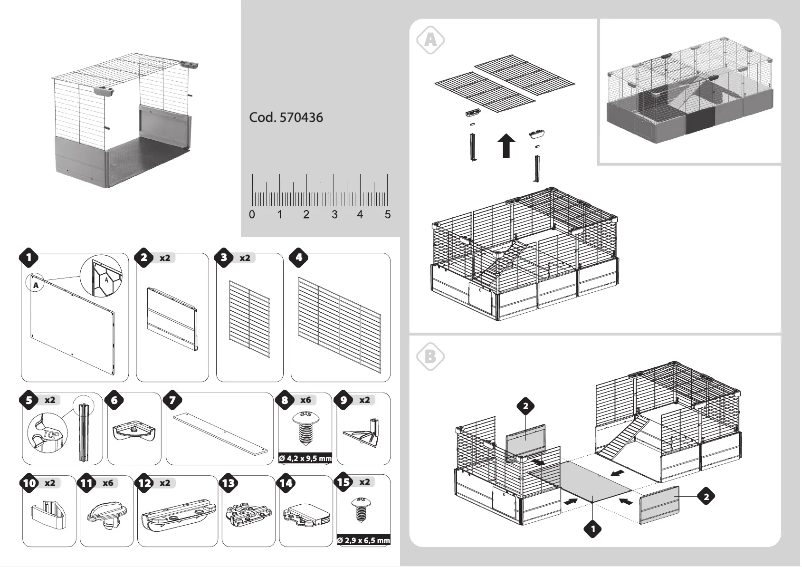 Page n°1 - Manuel utilisateur Ferplast Multipla Base Extension