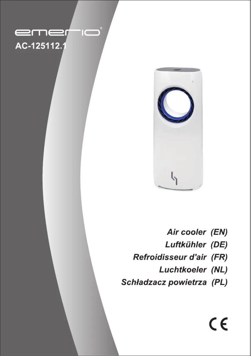 Page 1 de la notice Manuel utilisateur Emerio AC-125112