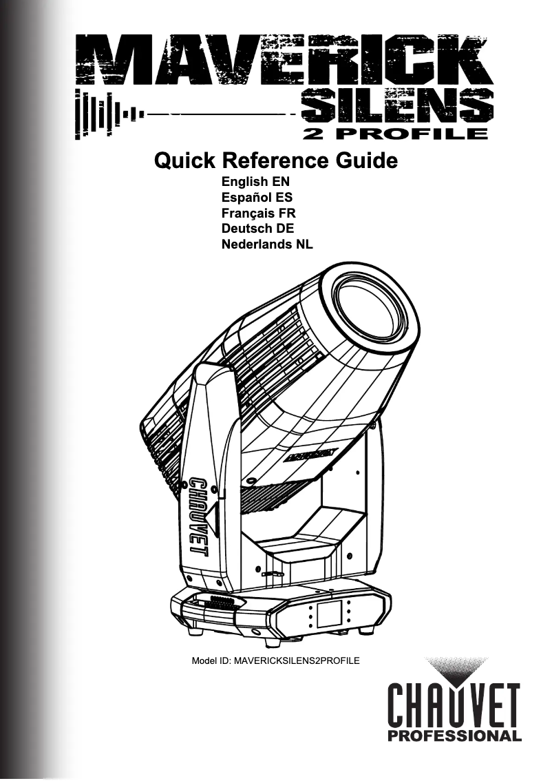 Image de la première page du manuel de l'appareil Maverick Silens 2 Profile