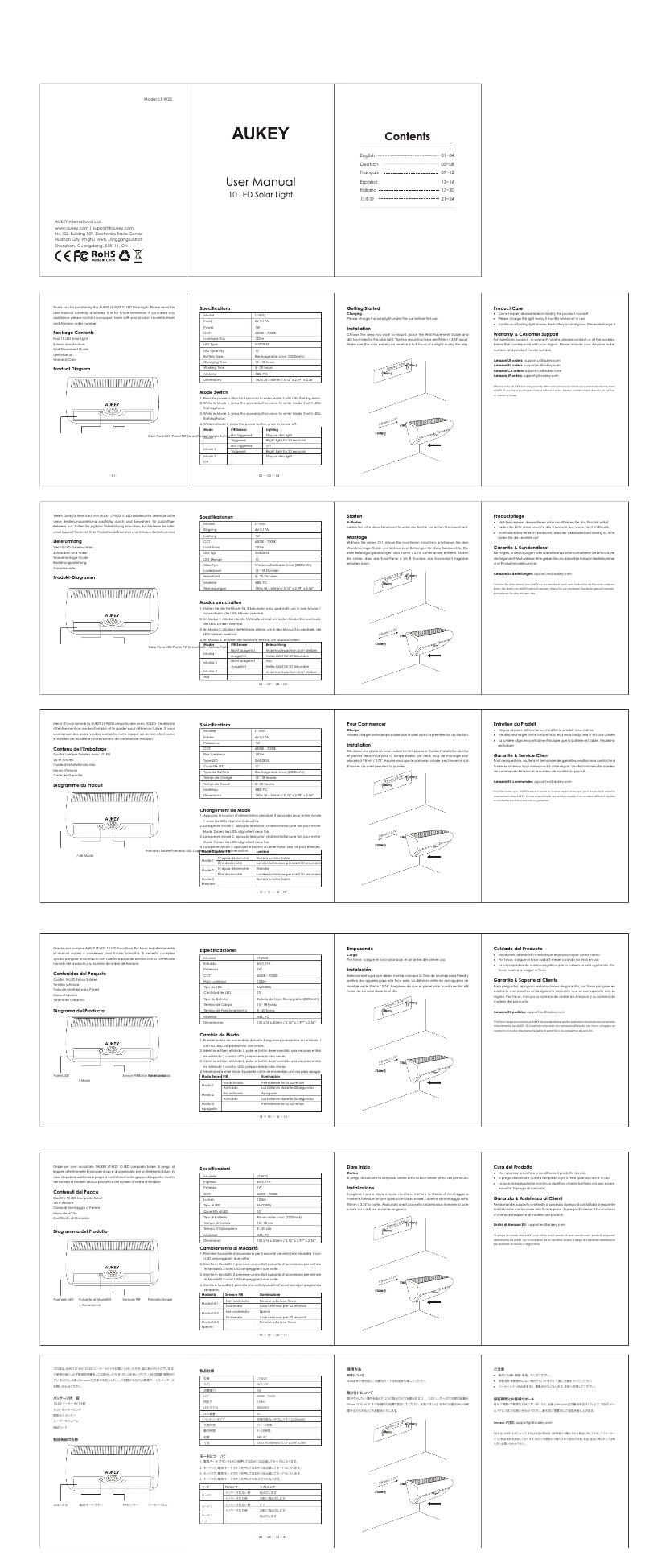 Image de la première page du manuel de l'appareil PB-N59