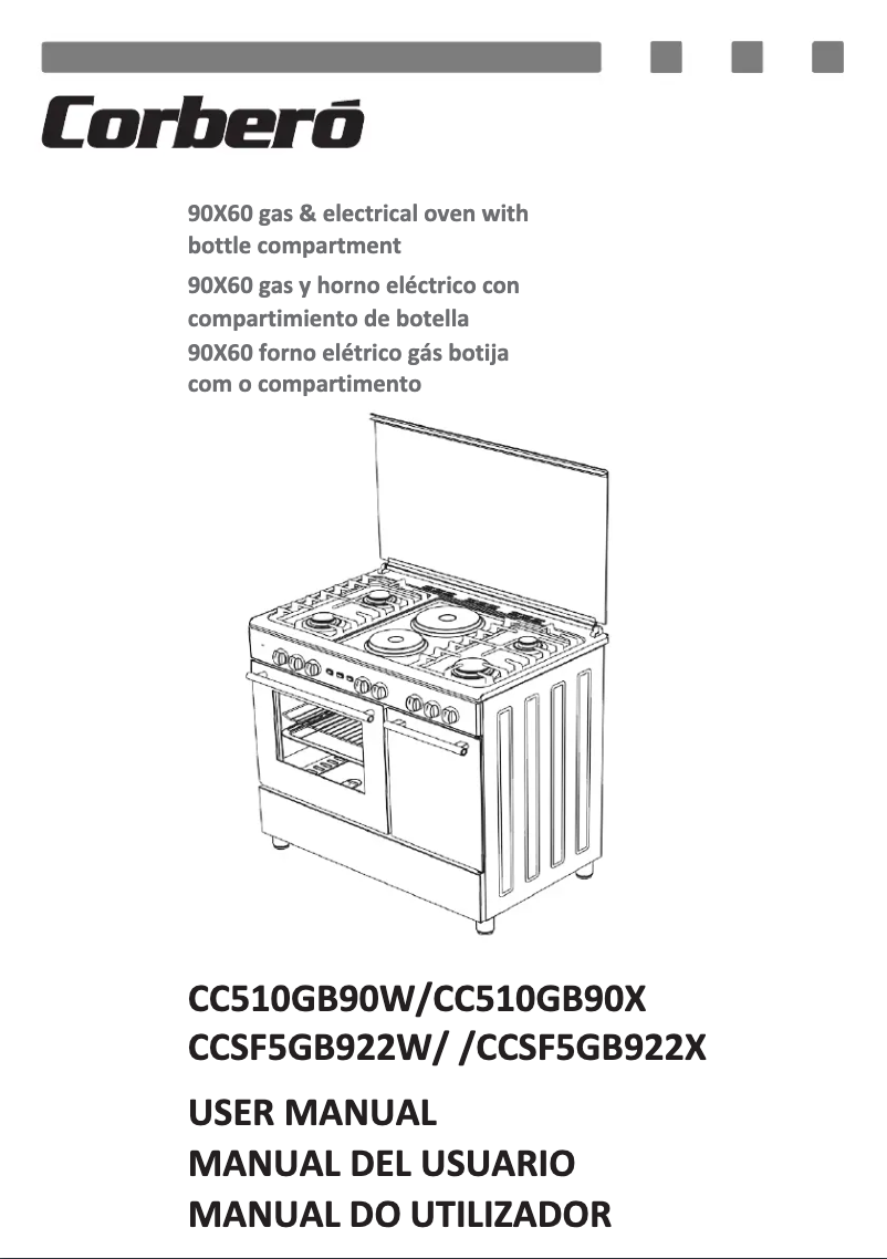 Image de la première page du manuel de l'appareil CCSF5GB922W