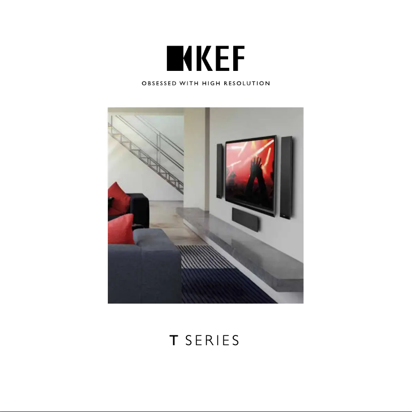 Página 1 del manual Folleto KEF T305