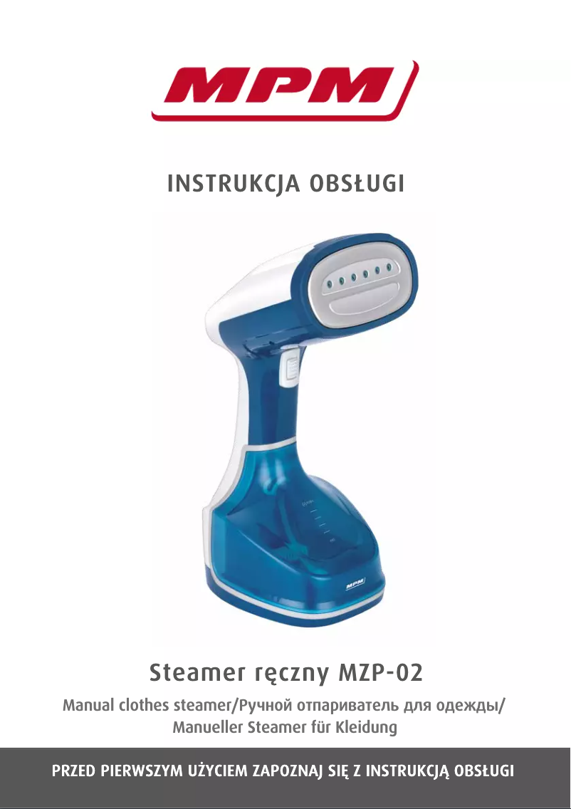 Page 1 de la notice Manuel utilisateur MPM MZP-02