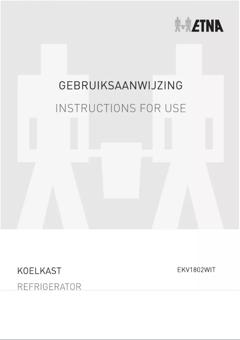 Image de la première page du manuel de l'appareil EKV1802