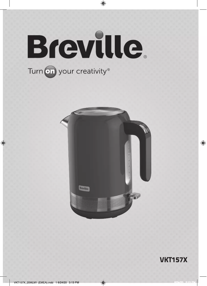 Image de la première page du manuel de l'appareil VKT157X