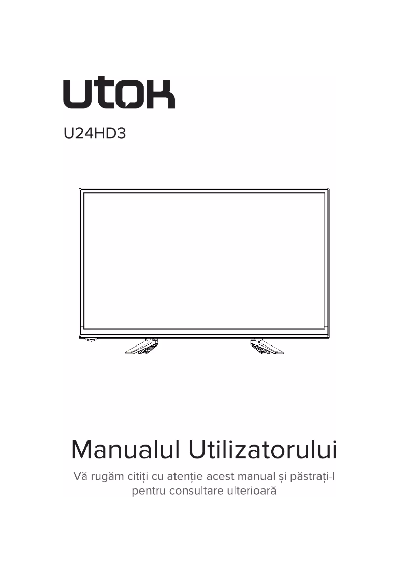 Page 1 de la notice Manuel utilisateur UTOK U24HD3