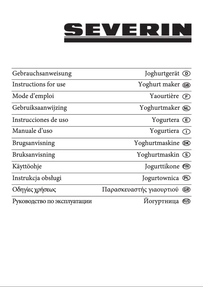Image de la première page du manuel de l'appareil JG 3522