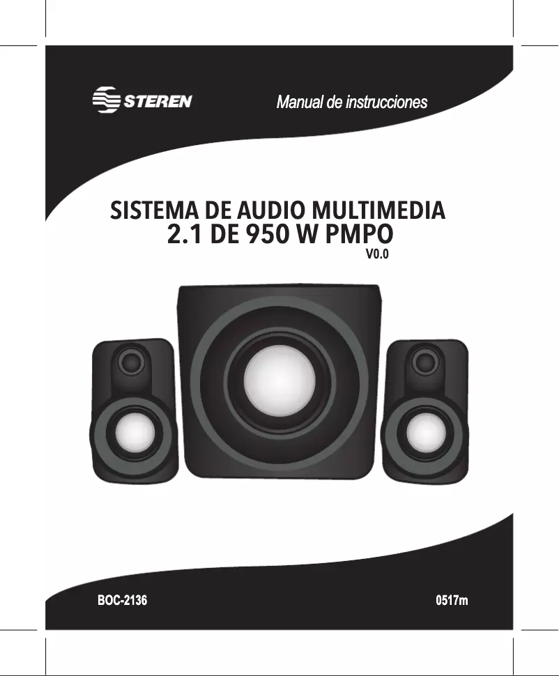 Page 1 de la notice Manuel utilisateur Steren BOC-2136