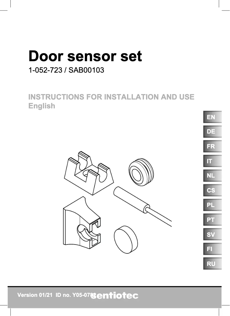 Page n°1 - Manuel utilisateur Harvia SAB00103
