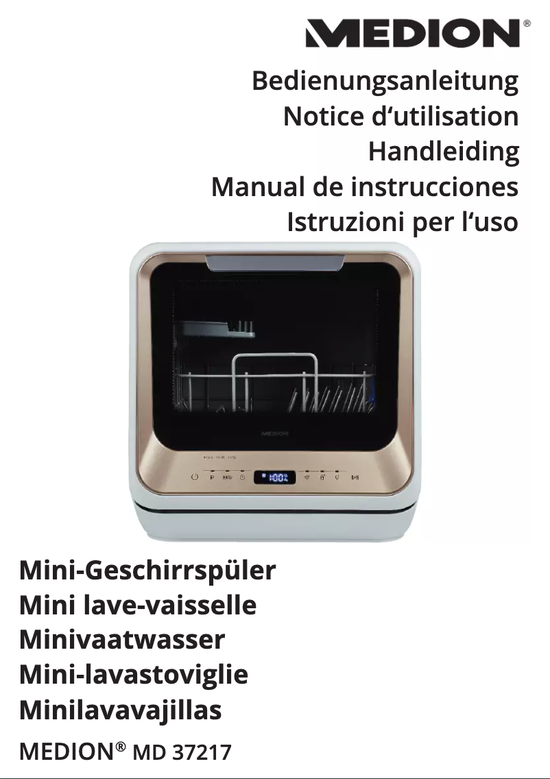 Page 1 de la notice Manuel utilisateur Medion MD 37217