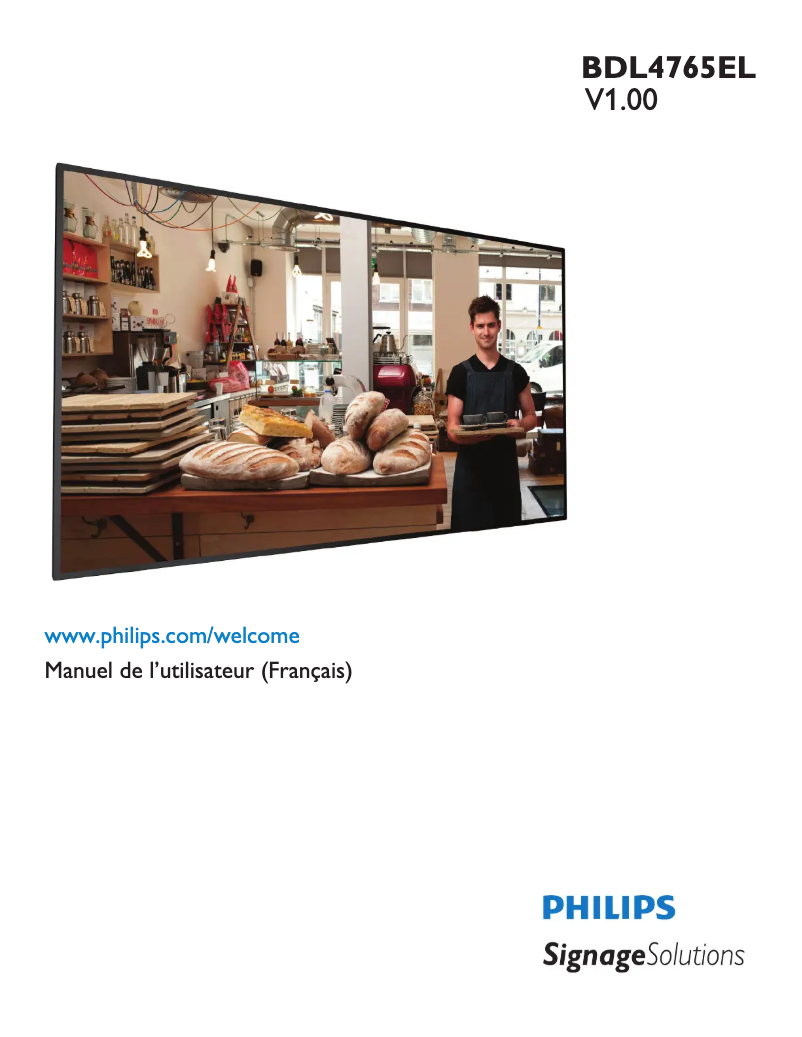 Image de la première page du manuel de l'appareil BDL4765EL
