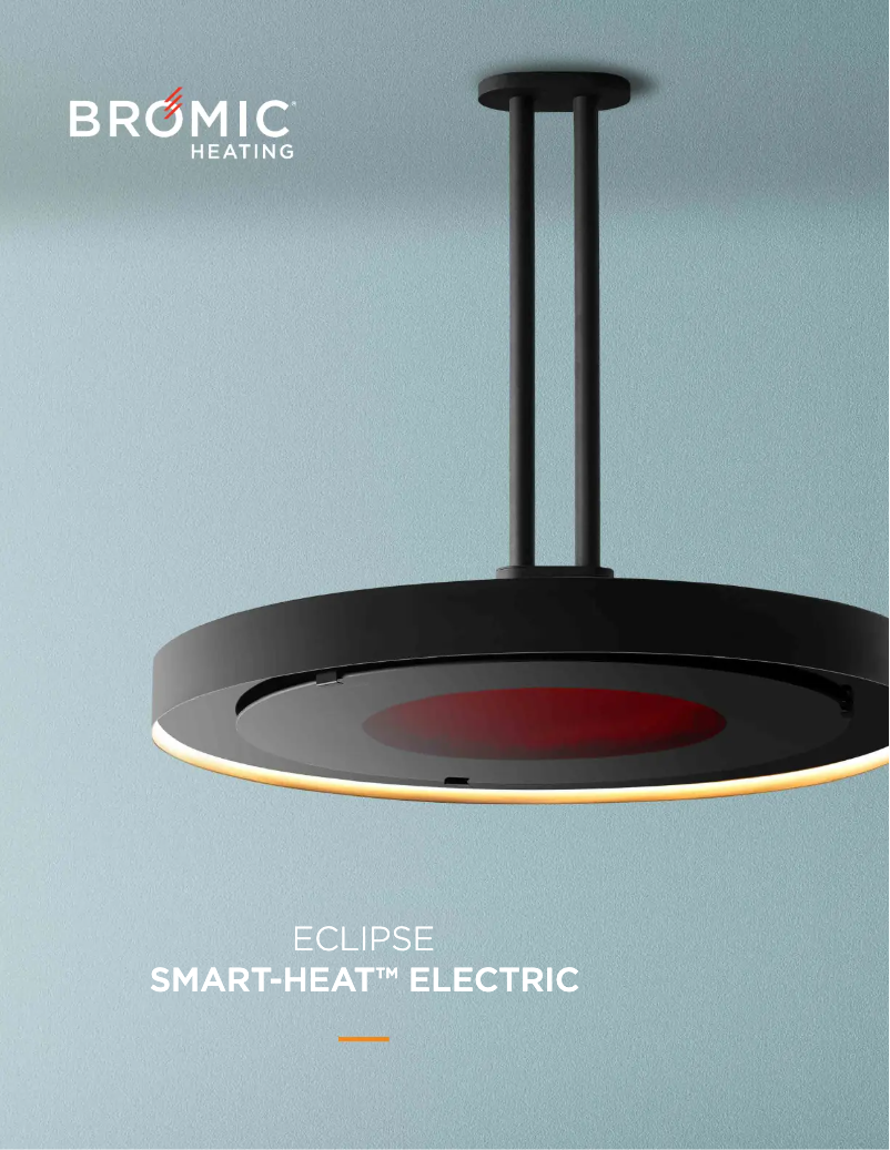 Image de la première page du manuel de l'appareil Eclipse Smart-Heat BH0920001