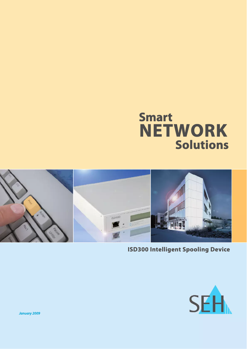 Page n°1 - Manuel utilisateur SEH ISD300