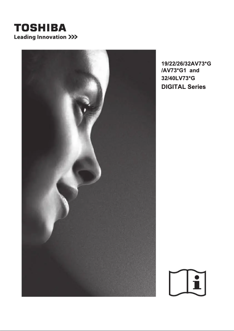 Page 1 de la notice Manuel utilisateur Toshiba 32LV733DG