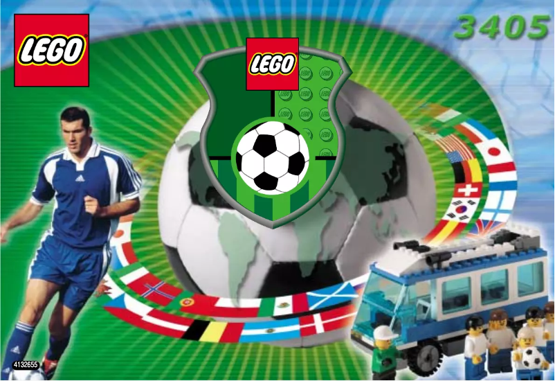 Page n°1 - Manuel utilisateur Lego Sports 3405