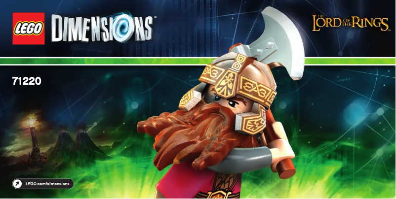 Page n°1 - Manuel utilisateur Lego Dimensions 71220