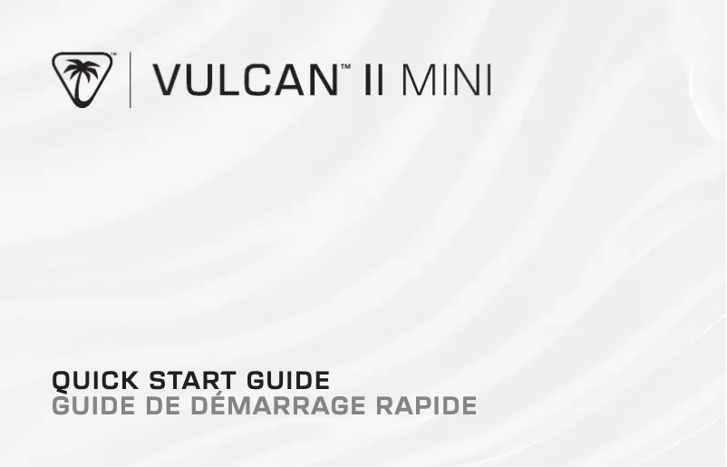 Page 1 de la notice Guide de démarrage rapide Roccat Vulcan II Mini