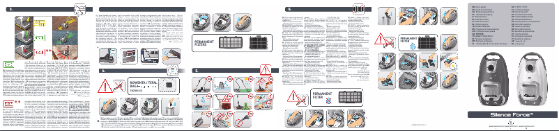 Page n°1 - Manuel utilisateur Rowenta Silence Force Allergy+ RO7457
