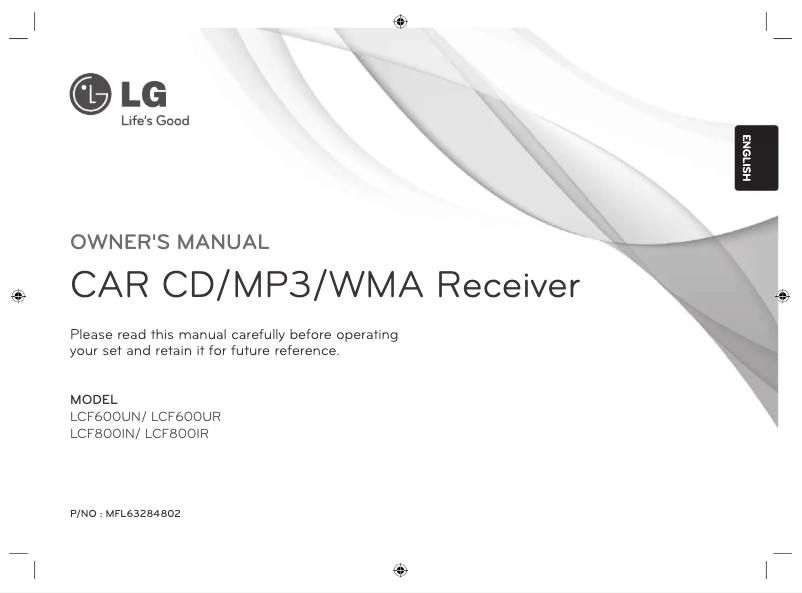 Página 1 del manual Manual de usuario LG LCF800INP3
