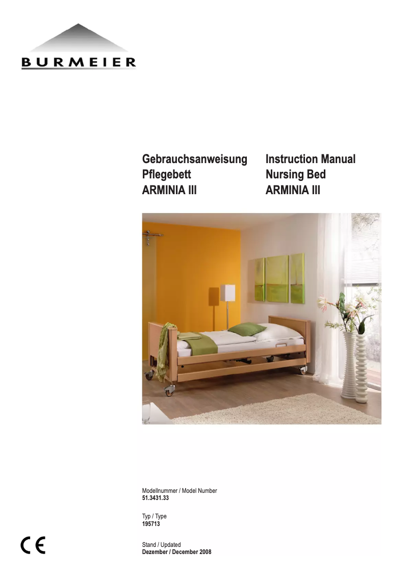 Image de la première page du manuel de l'appareil Arminia III