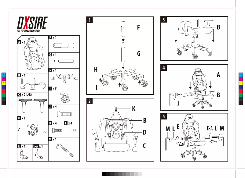 Page n°1 - Manuel utilisateur DXSIRE DX1