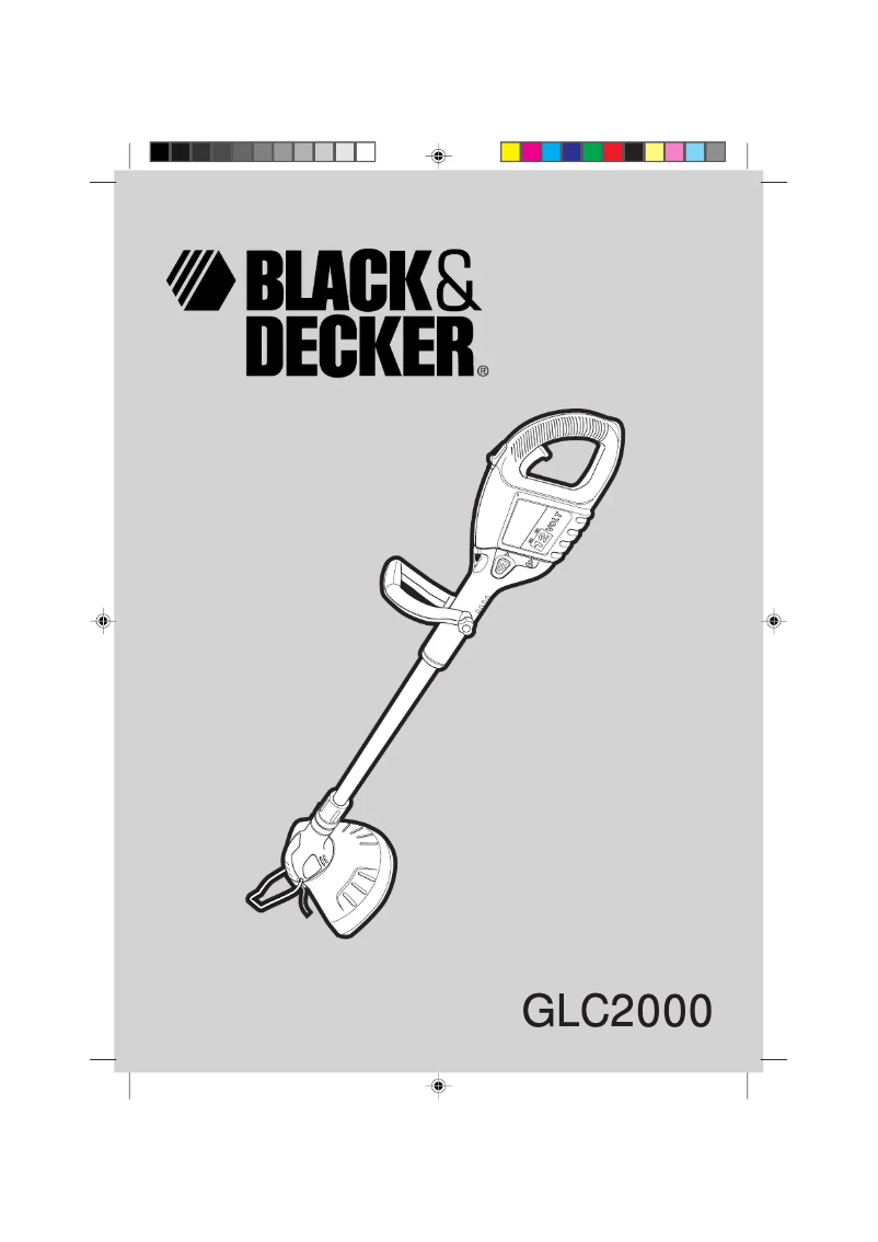 Page 1 de la notice Manuel utilisateur Black & Decker GLC2000