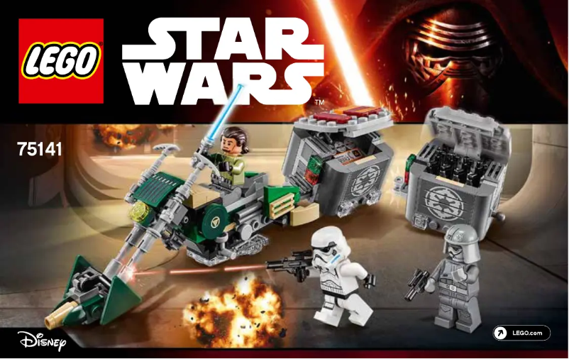 Page n°1 - Manuel utilisateur Lego Star Wars 75141