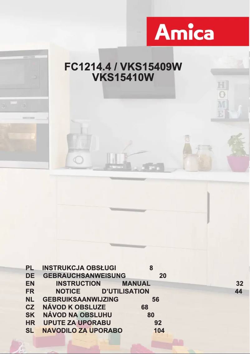 Image de la première page du manuel de l'appareil FC1214.4