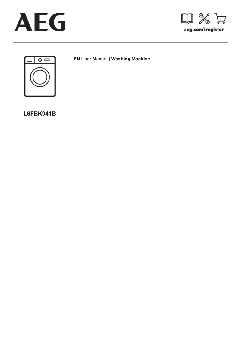 Page 1 de la notice Manuel utilisateur AEG L6FBK941B