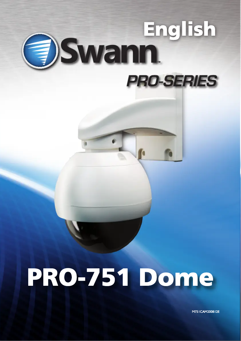 Imagen de la primera página del manual del dispositivo PRO-751