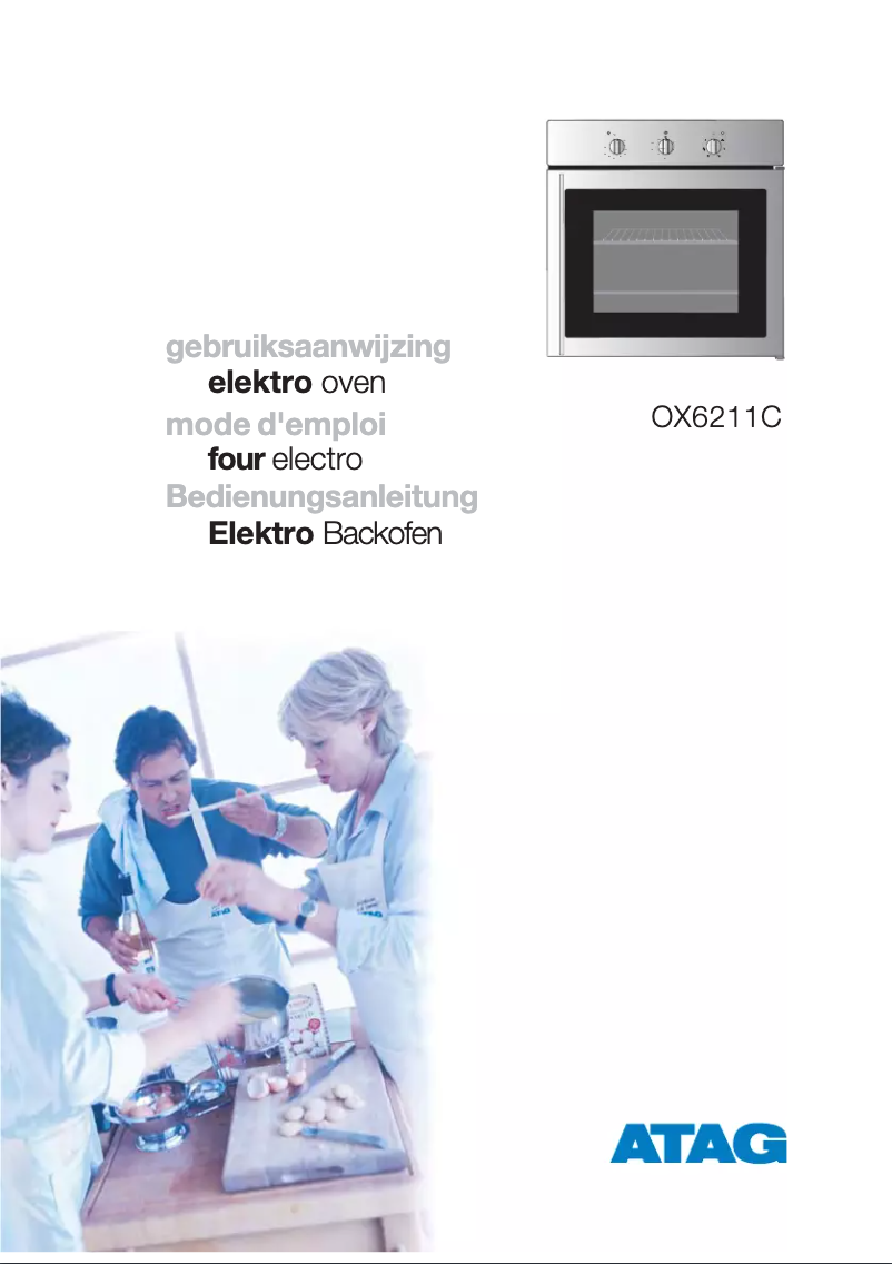 Image de la première page du manuel de l'appareil OX6211C