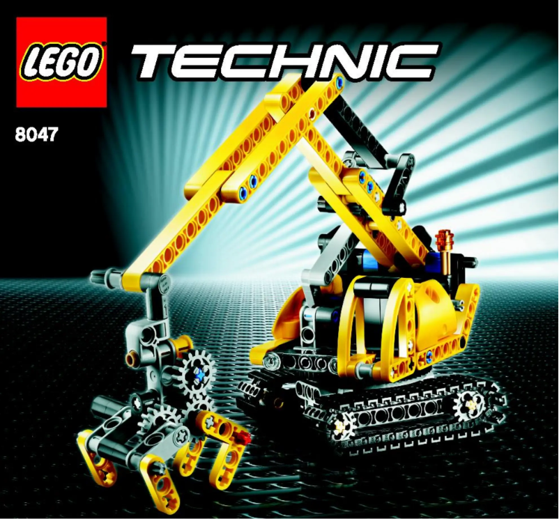 Page 1 de la notice Manuel utilisateur Lego Compact Excavator