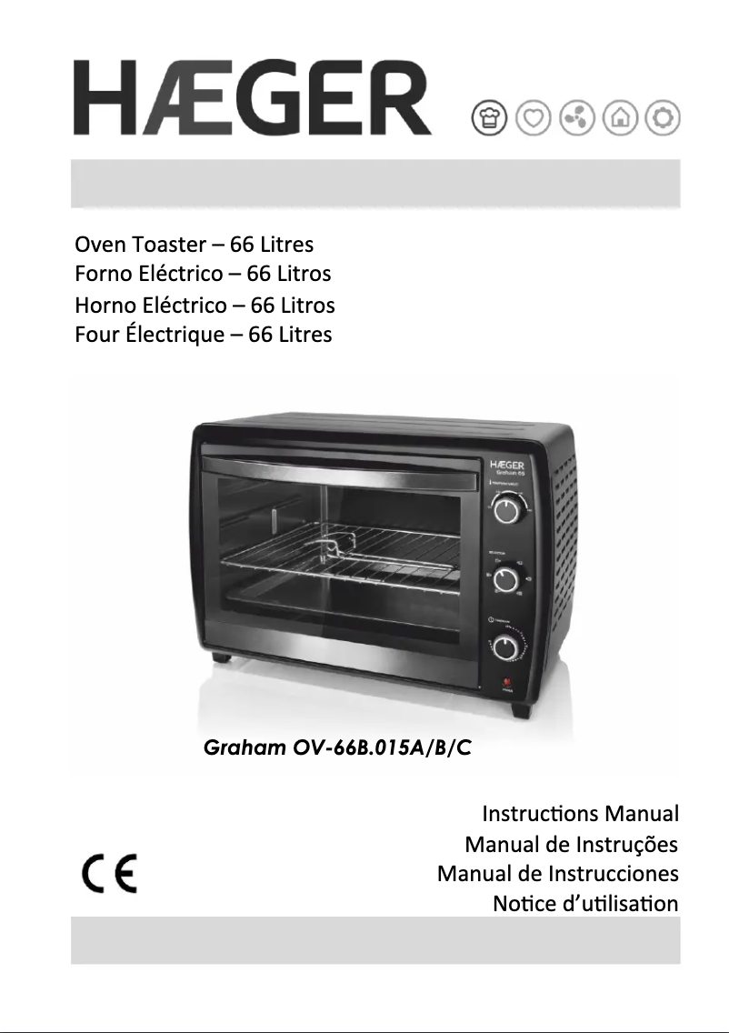 Page 1 de la notice Manuel utilisateur Haeger OV-66B.015B