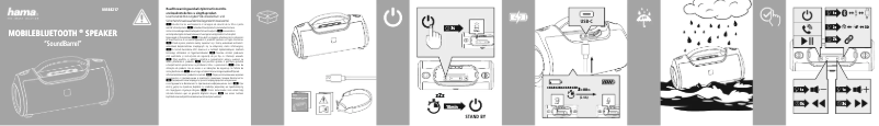 Page n°1 - Manuel utilisateur Hama SoundBarrel 00188217