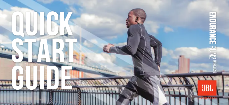 Page 1 de la notice Guide de démarrage rapide JBL Endurance Run 2 Wireless