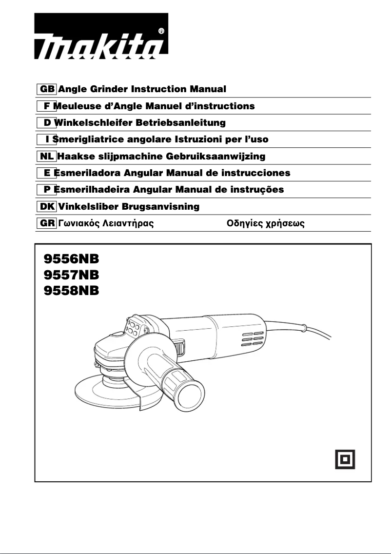 Image de la première page du manuel de l'appareil 9558NB