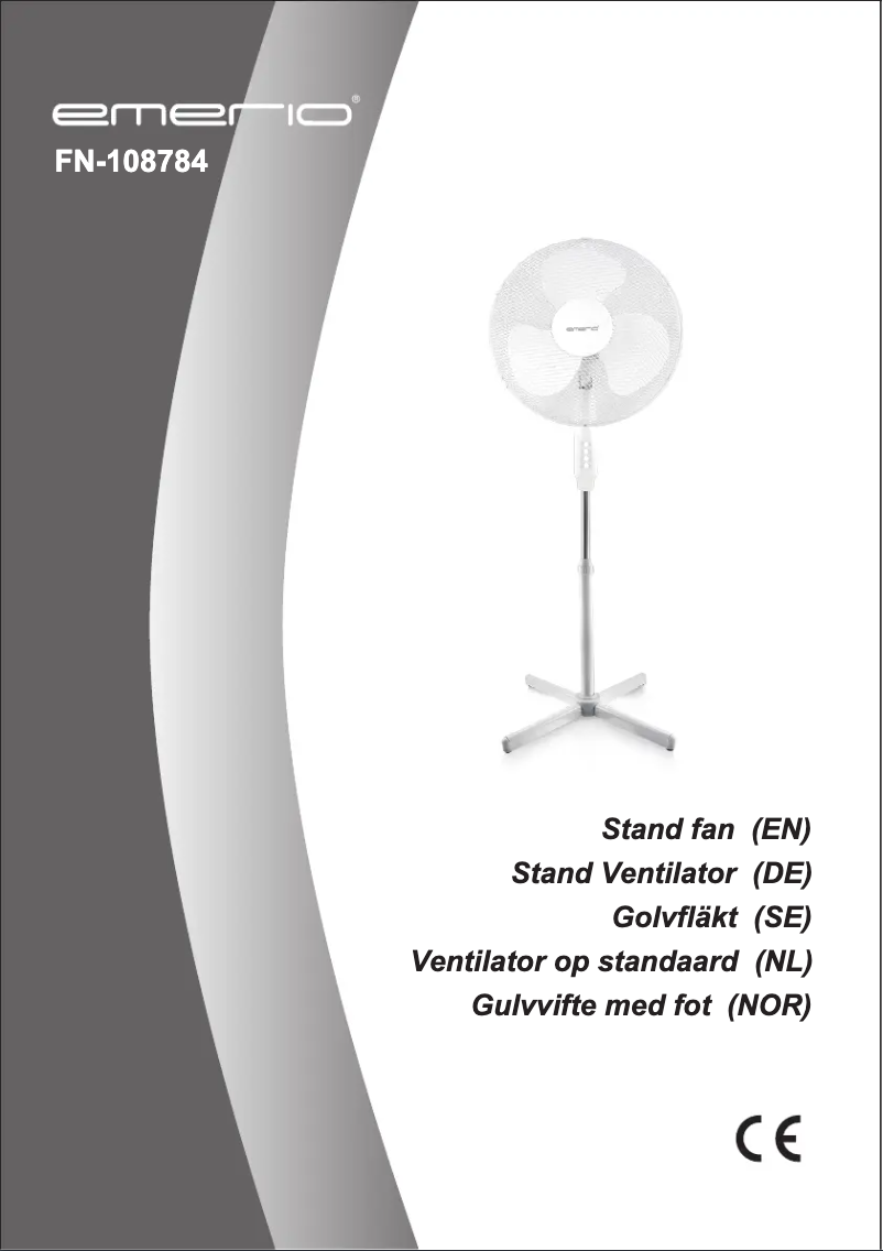 Page 1 of the manual User Manual Emerio FN-108784