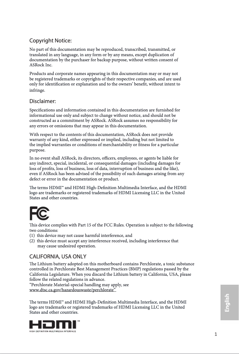 Página 1 del manual Manual de usuario Asrock FM2A78M Pro3+