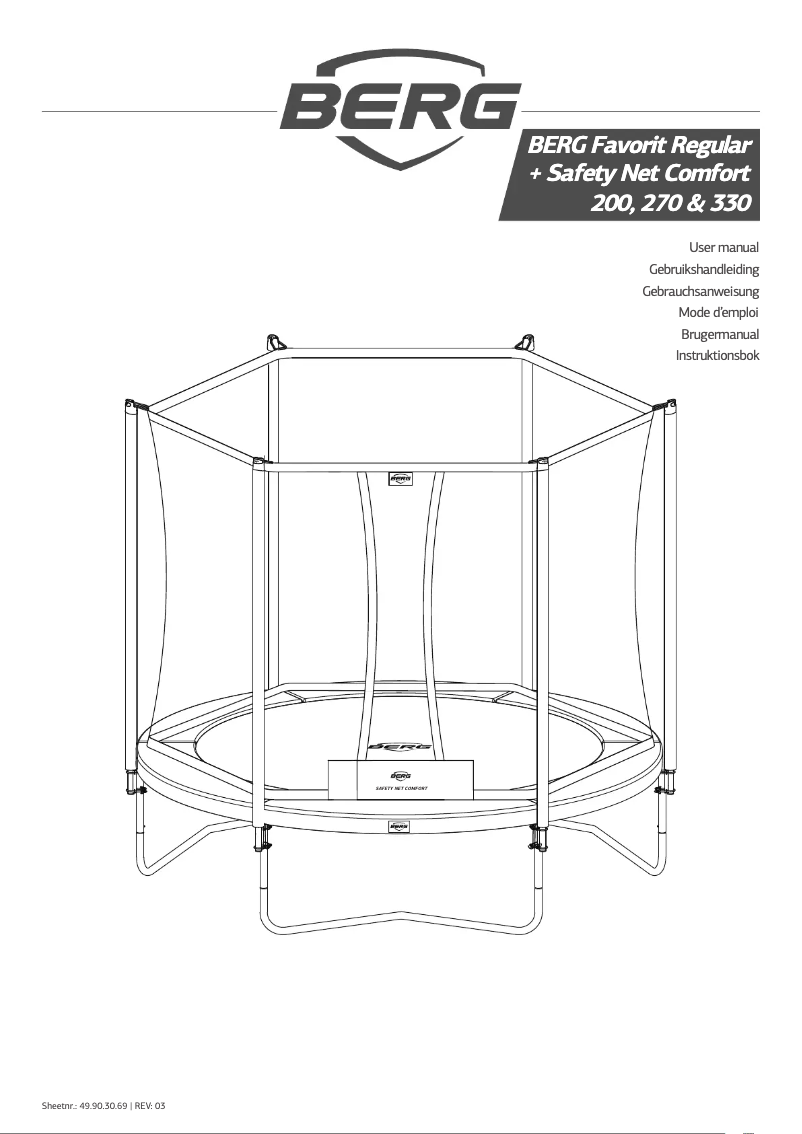 Page n°1 - Manuel utilisateur Berg Favorit Regular