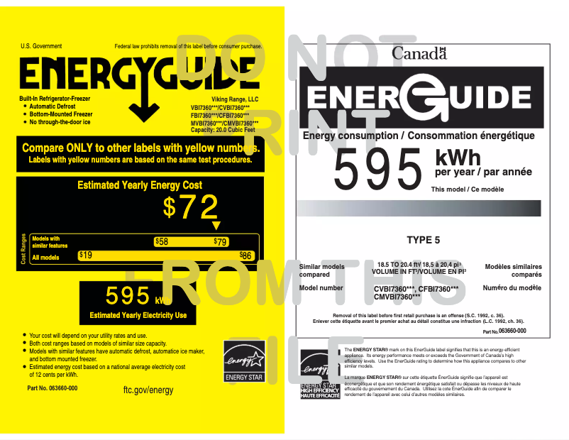 Image de la première page du manuel de l'appareil FBI7360WR