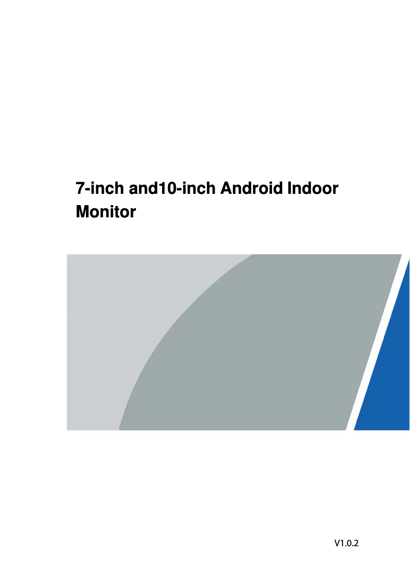 Image de la première page du manuel de l'appareil VTH8A21KMS-W